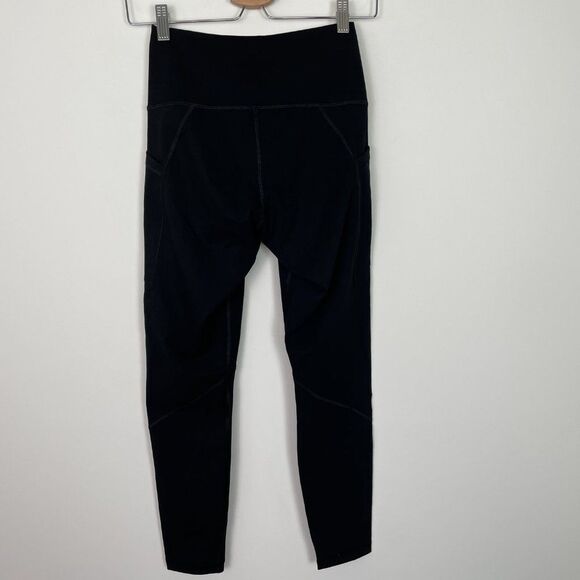 Everlane The Perform Pocket High Rise Workout Athleisure Legging Black S - Picture 3 of 7